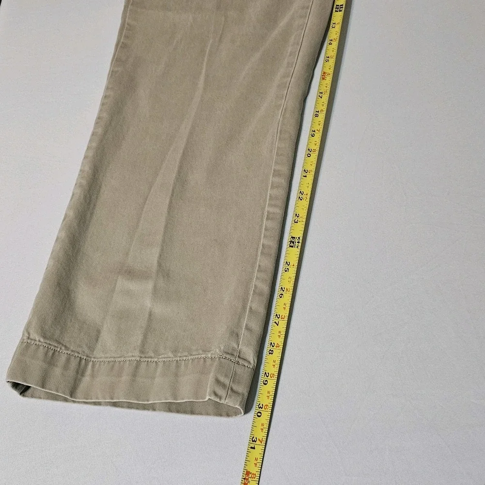 Vintage Polo Ralph Lauren Pleated Chinos 34x30 Khaki Tan Golf Pants Country Club
